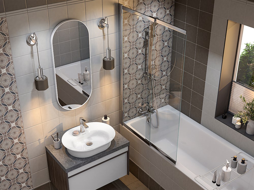 Тумба MODULA подвесная 80 с ящиком 1+1, арабика