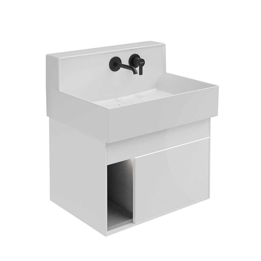 KERAMA MARAZZI LOG.M.65/WHT Тумба LOGICA M подвесная 2 выдвижных ящика 65, белоснежный