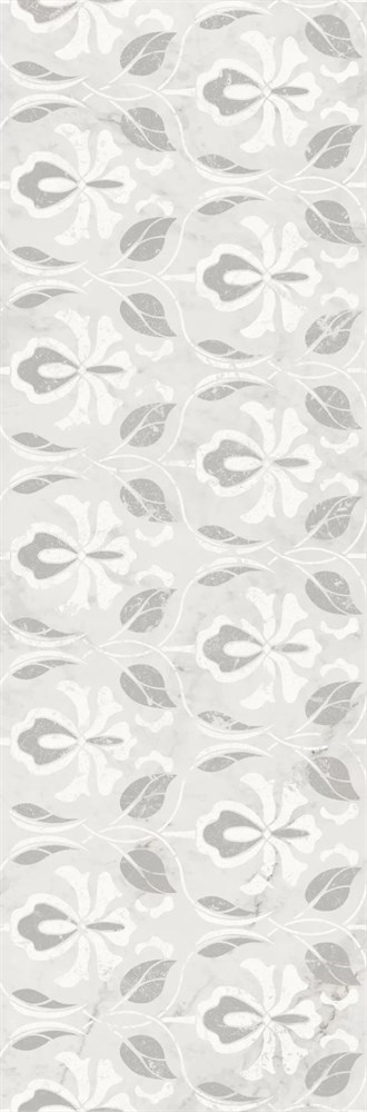Декор Тубкаль белый глянцевый обрезной 30x89,5x0,9