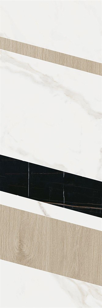 KERAMA MARAZZI ID130 Декор Бертран 2 микс 40x120 40x120x10