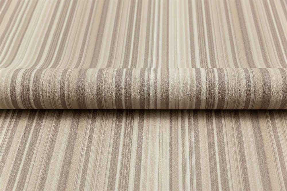 KERAMA MARAZZI KM8313 Обои виниловые Фреш мотив, бежевый, полоса 1,06х10 (1, Т A) направленная стыковка