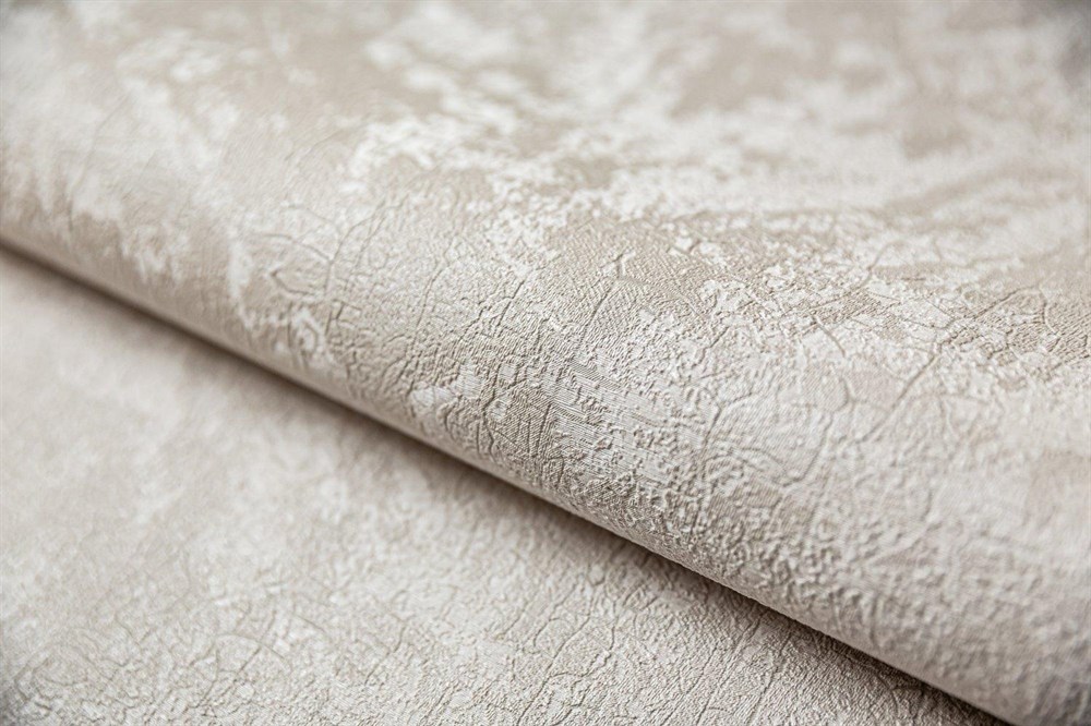 KERAMA MARAZZI KM5207 Обои виниловые Арабески бежевый светлый, база 1,06х10 (1, Т L) прямая стыковка