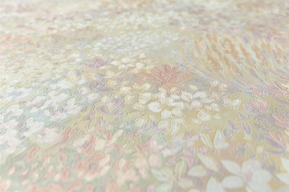 Обои виниловые на флизелиновой основе Апрель мотив 2, цветной светлый