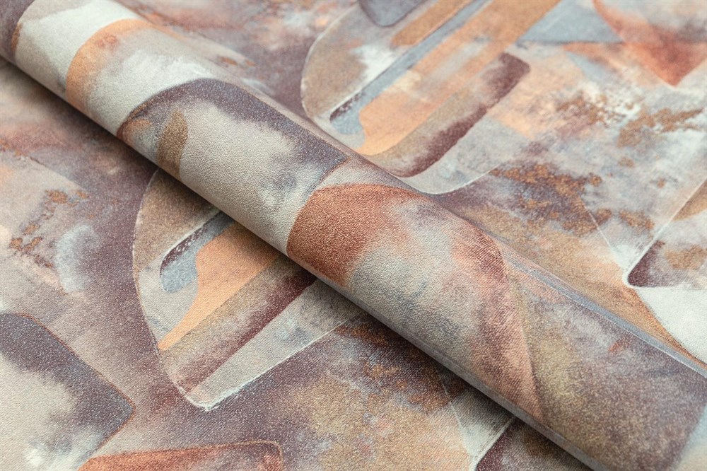 KERAMA MARAZZI KM8320 Обои виниловые Фреш мотив, разноцветный, абстракция 1,06х10 (1, Т A) прямая стыковка