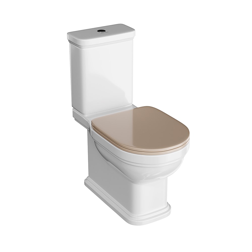 Сиденье POMPEI Soft Сlose+ Clip up, камео бежевый