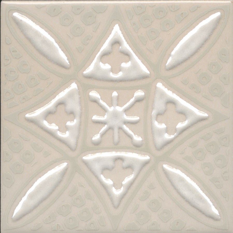 KERAMA MARAZZI KMD3STA017GN Декор Бахия 2 бежевый светлый глянцевый 9,8x9,8x0,7