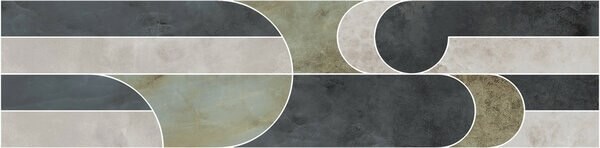 KERAMA MARAZZI ID123 Бордюр Джардини наборный 60x15x11