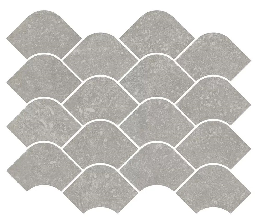 KERAMA MARAZZI KMD2HID002BR Декор Касабланка наборный серый матовый обрезной 30x25x0,9