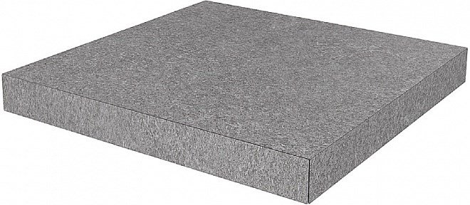 KERAMA MARAZZI DL501220R/GCA Ступень угловая клееная Роверелла пепельный 33x33x0,9
