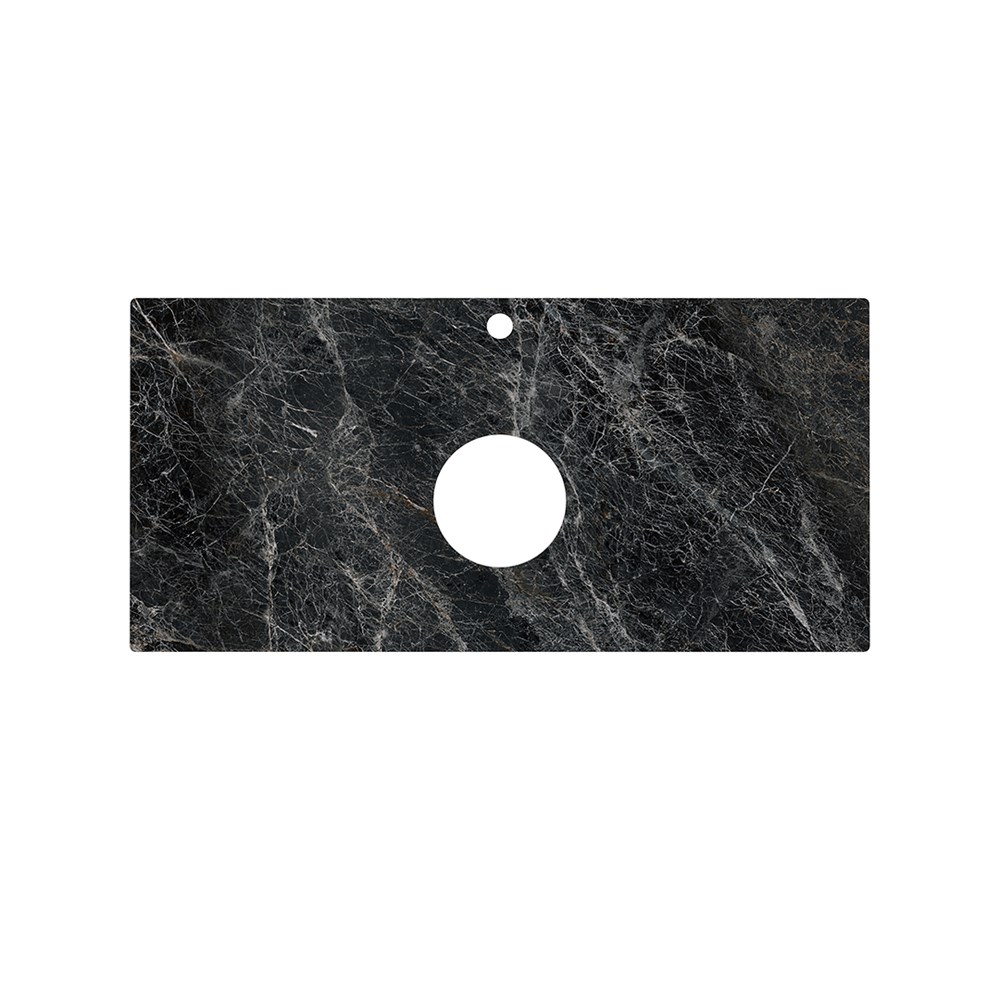 KERAMA MARAZZI PL1.VT93\100 Спец. изделие для накладных раковин 100 см Риальто темный серый лапп.