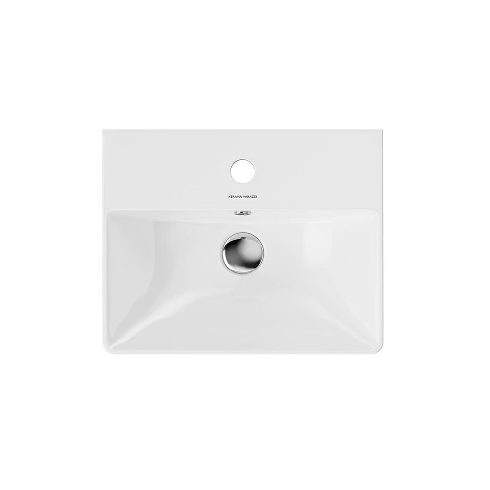 KERAMA MARAZZI PROR.wb.40 Раковина PRO мебельная\подвесная 40, белая глянцевая