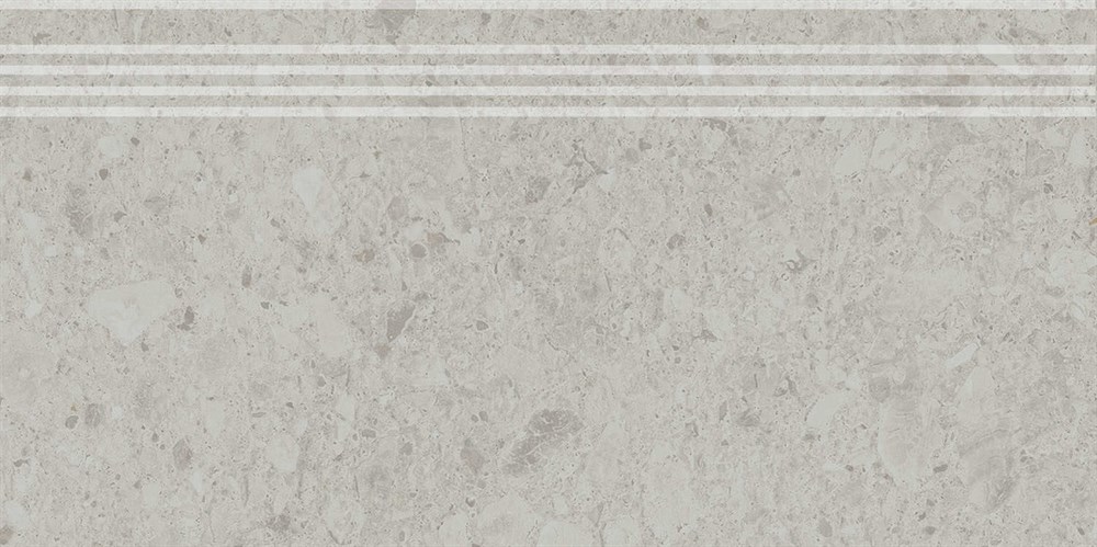 KERAMA MARAZZI DD605820R/GR Ступень Чеппо ди Гре серый светлый матовый обрезной 30x60x0,9