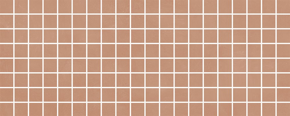 KERAMA MARAZZI MM7254 Декор Каннареджо мозаичный оранжевый матовый 20x50x0,8