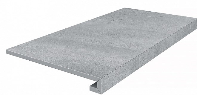 KERAMA MARAZZI DD602220R/GCF Ступень клееная Про Матрикс серый обрезной 33x60x0,9