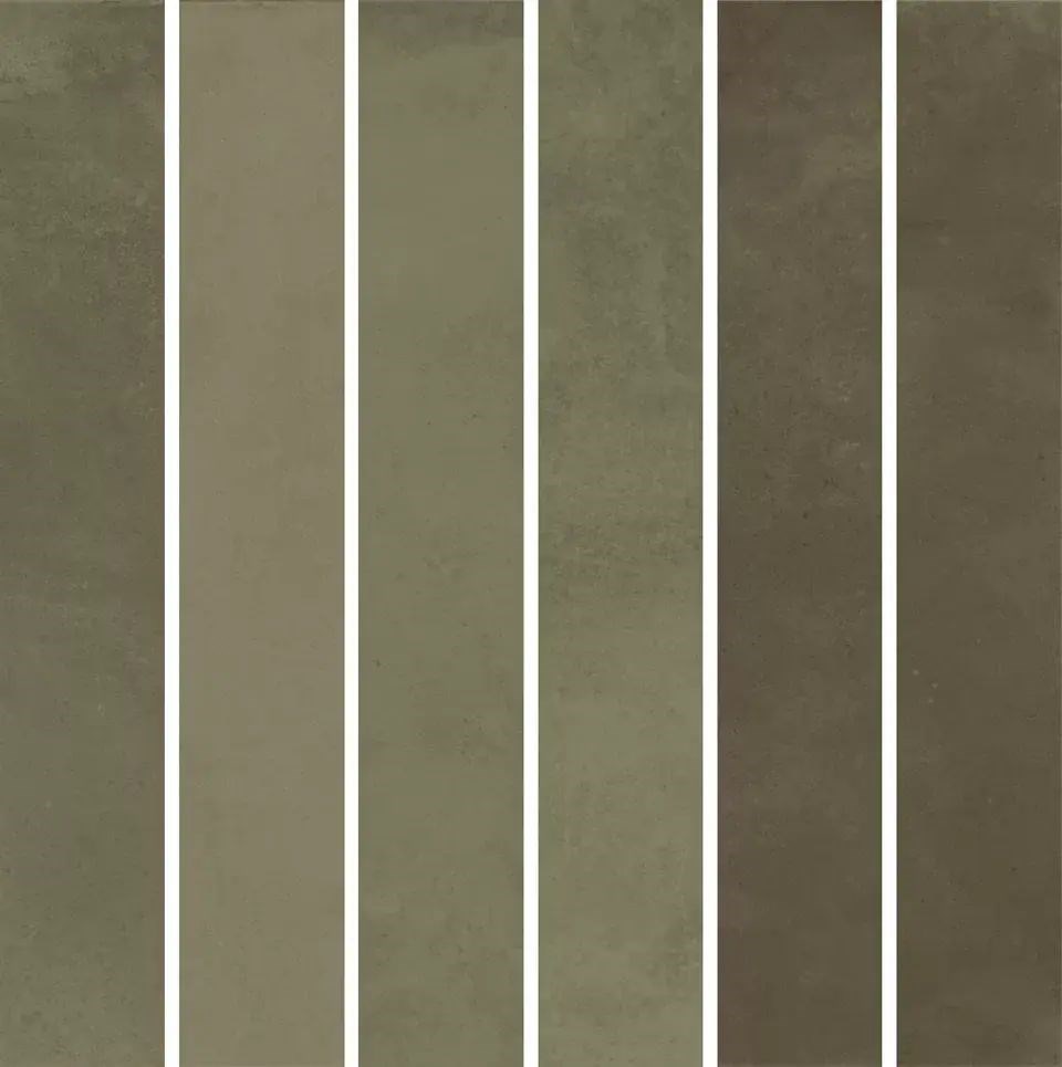 KERAMA MARAZZI KMD2MSM003BN Декор Фес мозаичный зелёный глянцевый 15x15x0,77