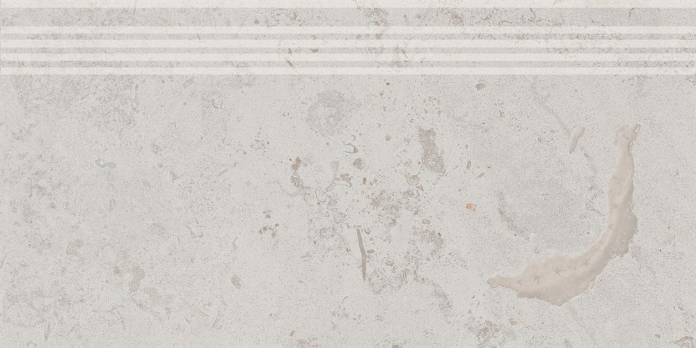 KERAMA MARAZZI DD205320R/GR Ступень Про Лаймстоун серый светлый натуральный обрезной 30x60x0,9