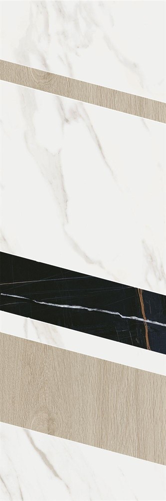 KERAMA MARAZZI ID130 Декор Бертран 2 микс 40x120 40x120x10