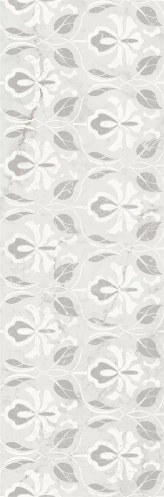 Декор Тубкаль белый глянцевый обрезной 30x89,5x0,9