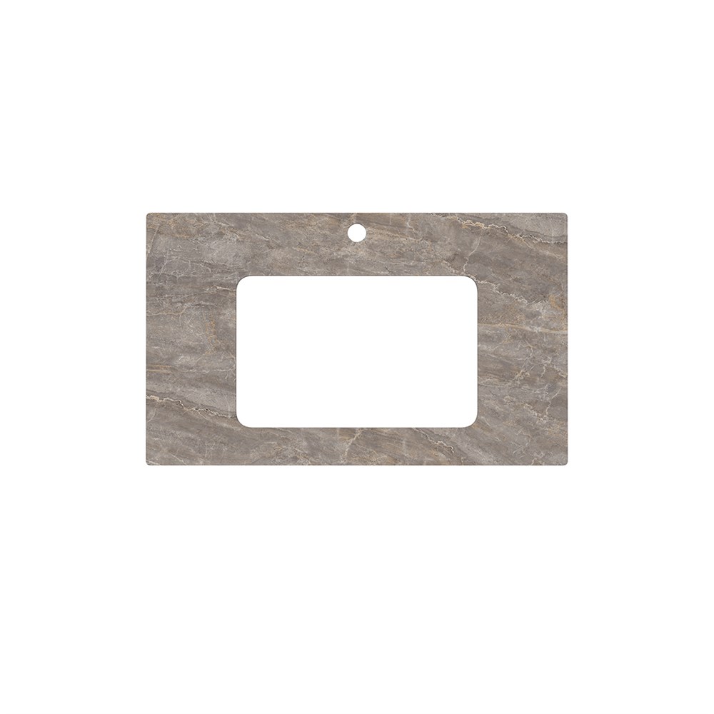 KERAMA MARAZZI PL3.VT280\80 Спец. изделие декоративное для раковин, встраиваемых снизу Парнас пепельный лаппатированный