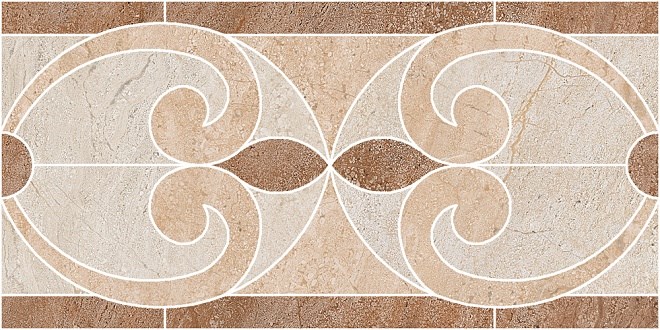 KERAMA MARAZZI ID96 Бордюр Монтаньоне наборный 40,2х19,9х8