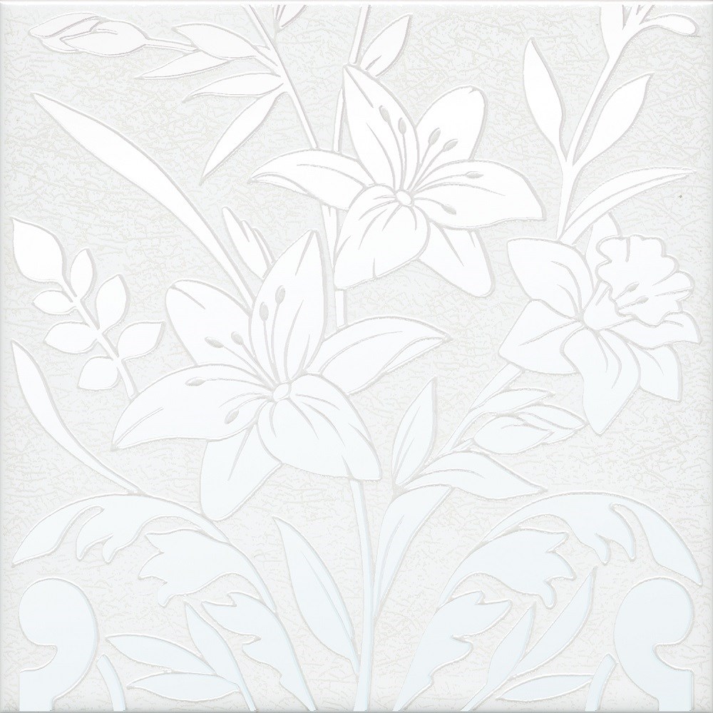 KERAMA MARAZZI HGD/A567/5155 Декор Барберино 3 белый глянцевый 20x20x0,69