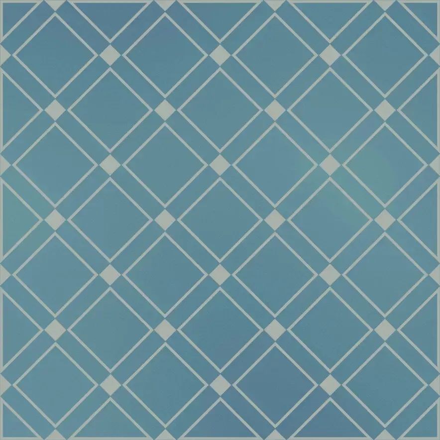 KERAMA MARAZZI KMD3STA016GN Декор Бахия 1 бирюзовый глянцевый 9,8x9,8x0,7