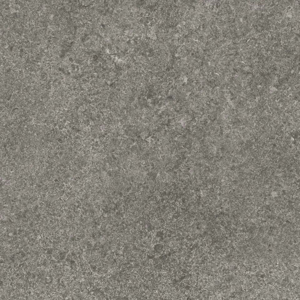 Ступень клееная угловая Портленд серый тёмный матовый обрезной 33x33x0,9