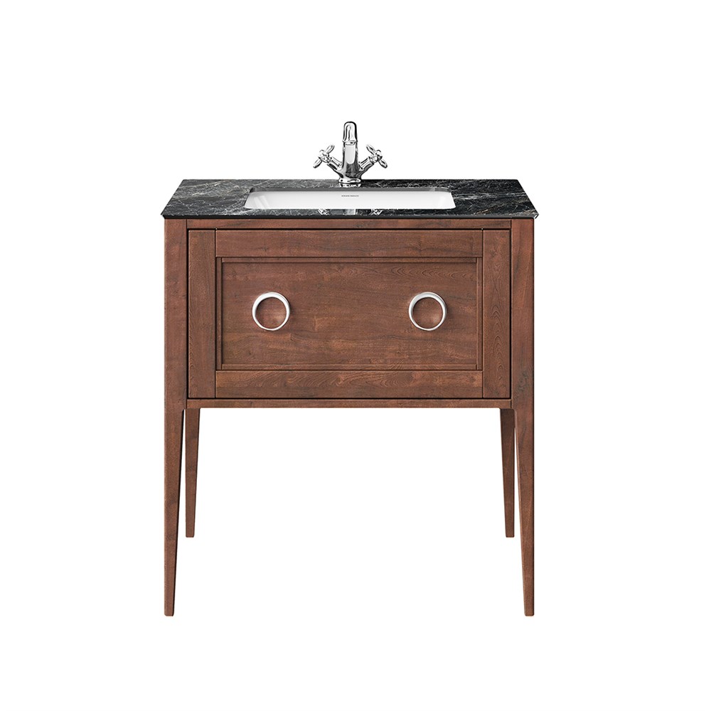 KERAMA MARAZZI PL.CN.80.1\NUT.M Тумба PLAZA Classic NEO напольная с ящиком 80, орех матовый