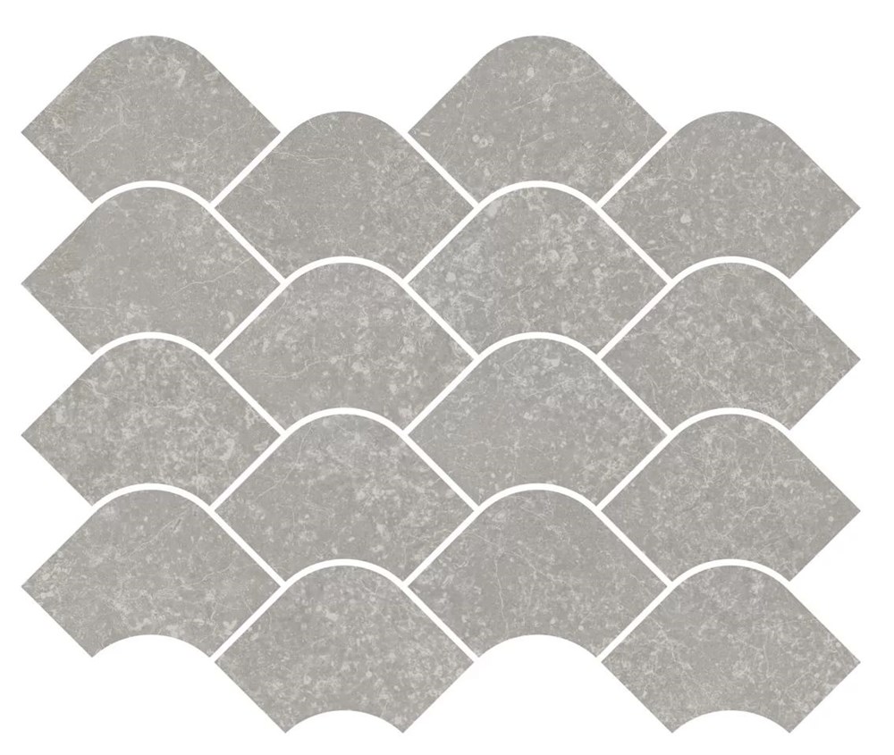 KERAMA MARAZZI KMD2HID002BR Декор Касабланка наборный серый матовый обрезной 30x25x0,9