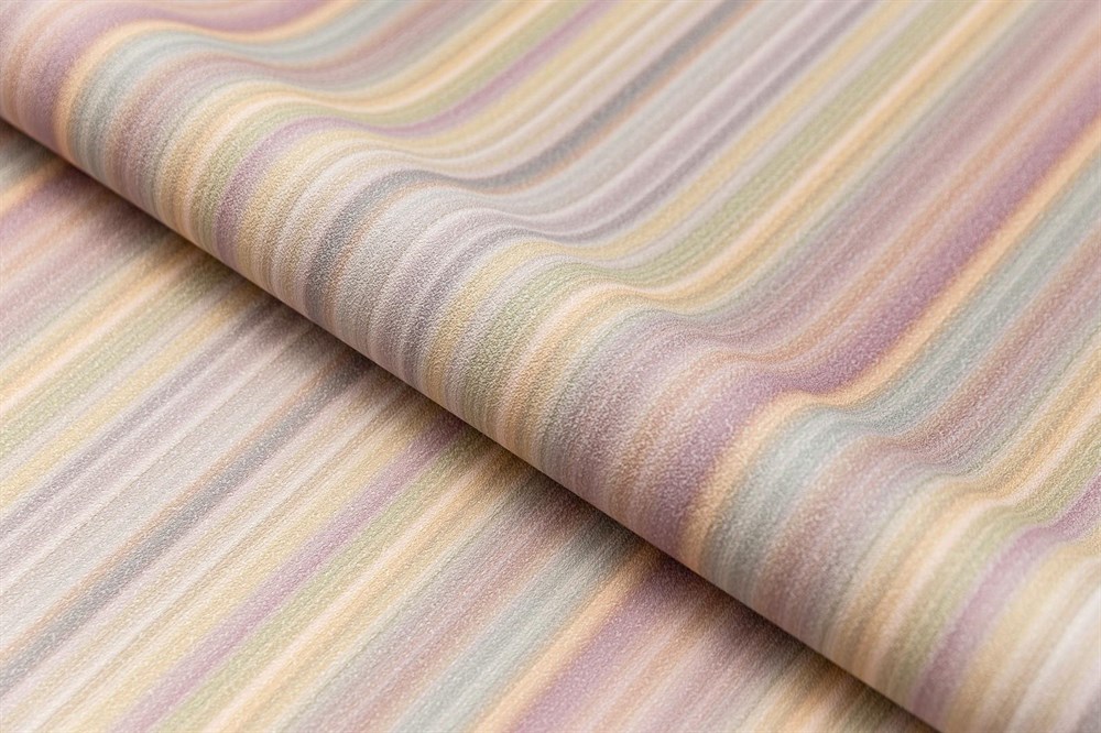 KERAMA MARAZZI KM8315 Обои виниловые Фреш мотив, разноцветный, полоса 1,06х10 (1, Т A) направленная стыковка