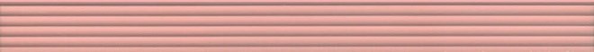 KERAMA MARAZZI LSA012R Бордюр Монфорте розовый структура обрезной 40х3,4