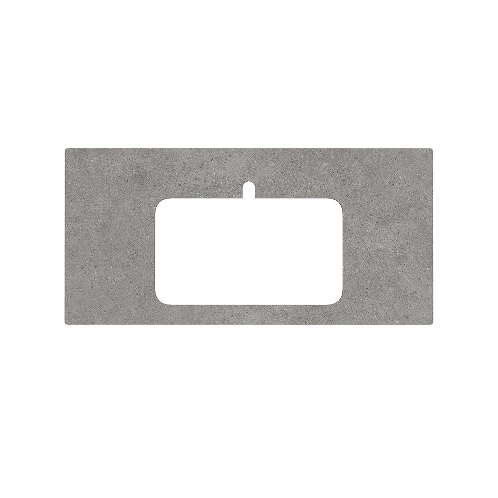 KERAMA MARAZZI PL2.DL500920R/100 Спец. изделие декоративное из керамогранита Фондамента 100, серое