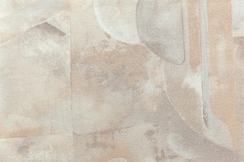 KERAMA MARAZZI KM8317 Обои виниловые Фреш мотив, бежевый, абстракция 1,06х10 (1, Т A) прямая стыковка