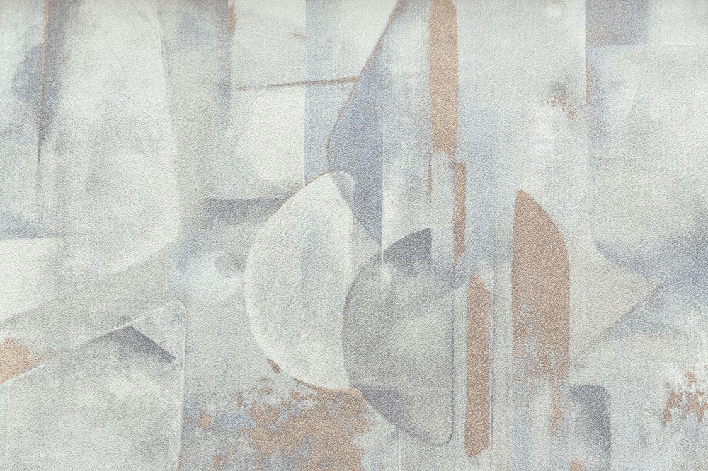 KERAMA MARAZZI KM8319 Обои виниловые Фреш мотив, синий, абстракция 1,06х10 (1, Т A) прямая стыковка