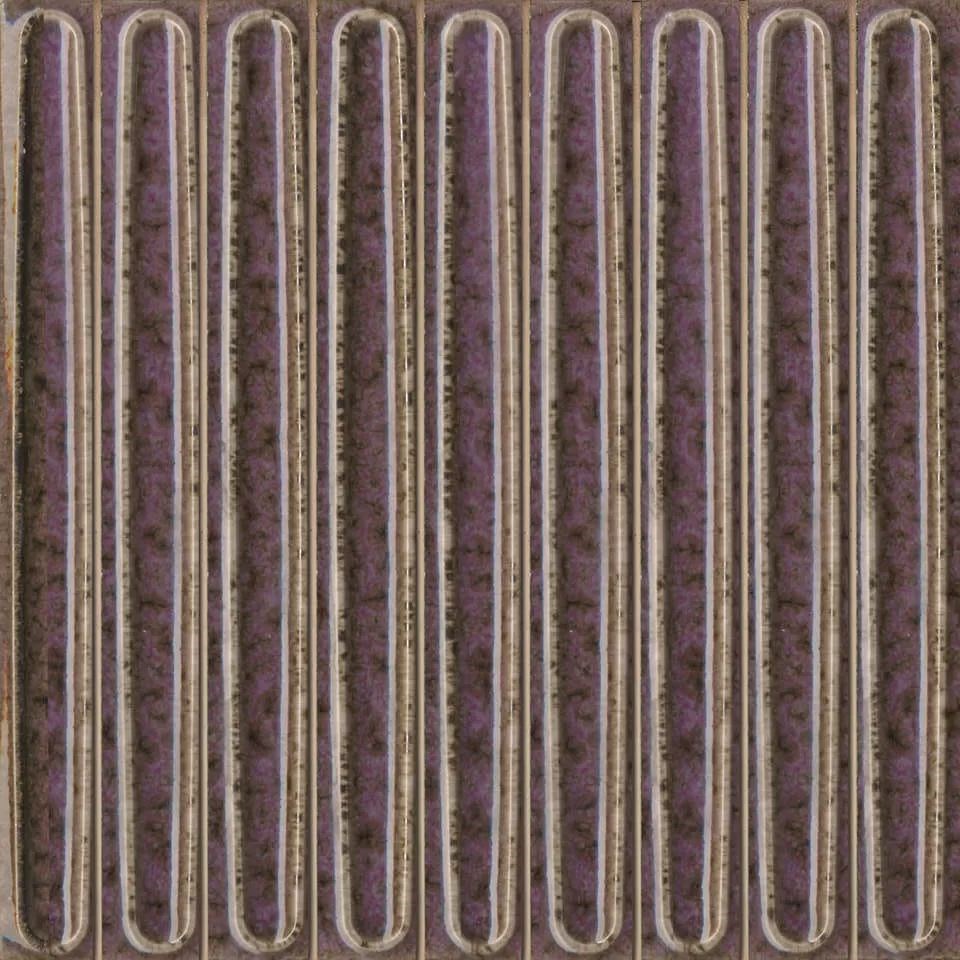 KERAMA MARAZZI KMD2SOB005BN Декор чипсет Далия фиолетовый глянцевый 20x20x0,95