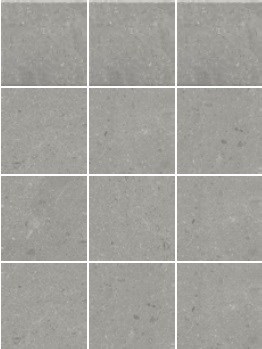 KERAMA MARAZZI 1320H Матрикс серый, полотно 29,8х39,8 из 12 частей 9,8х9,8 9,8x9,8x7
