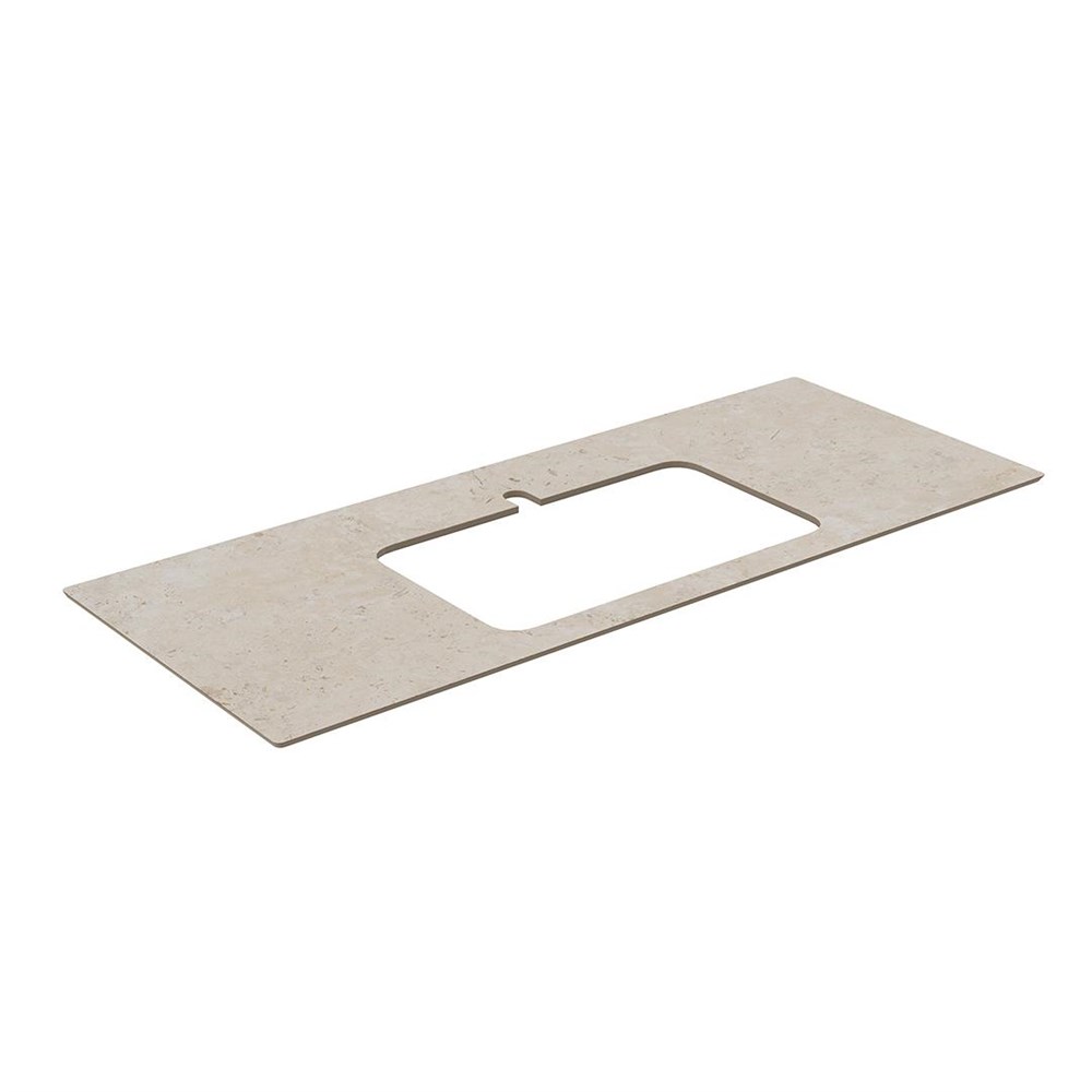 KERAMA MARAZZI PL2.DD590500R/120 PL2.DD590500R/120 Спец. изделие декоративное для раковин, встраиваемых сверху Про Лаймстоун АТ бежевый темный