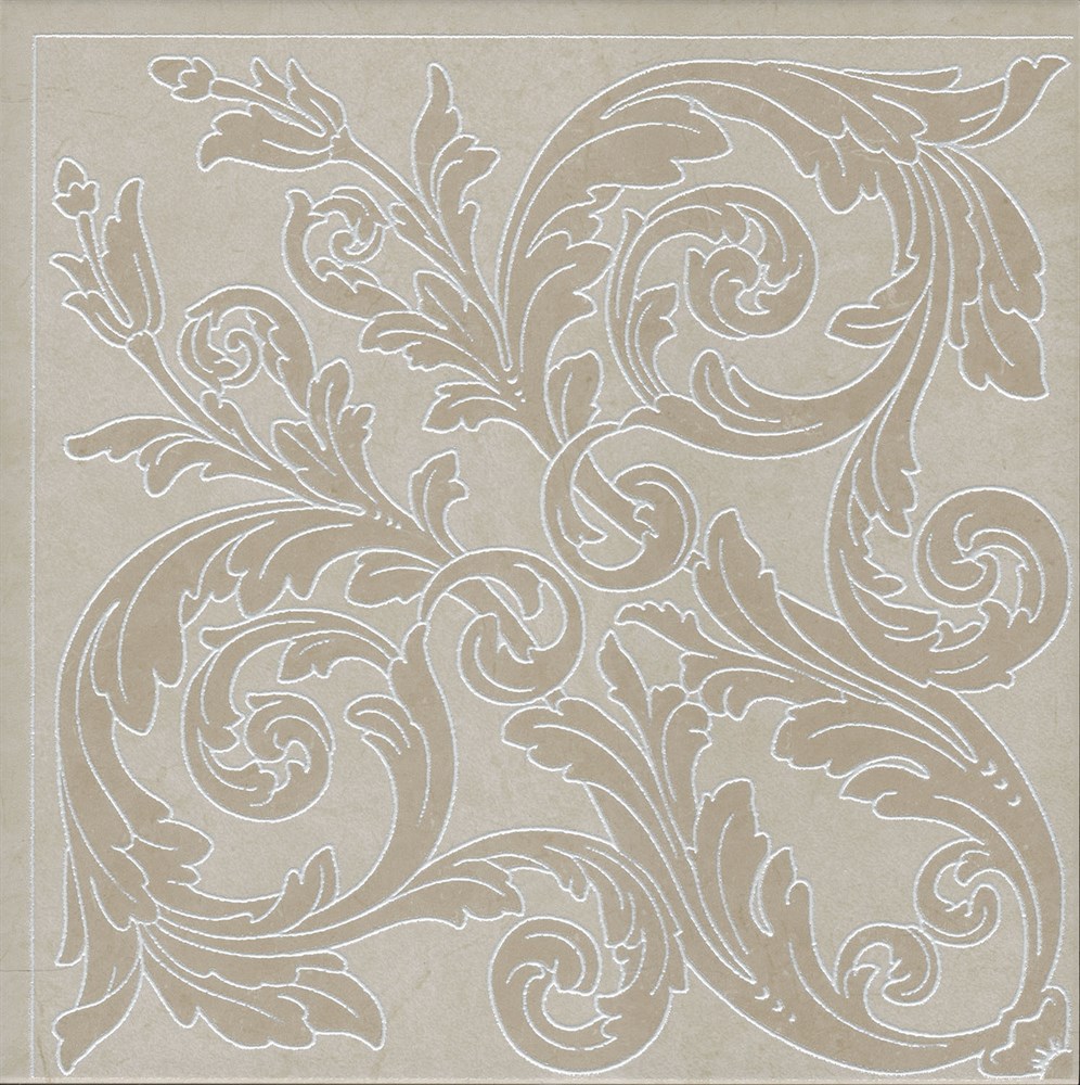KERAMA MARAZZI HGD/A500/SG1687 Декор Монсанту бежевый светлый 40,2х40,2 40,2x40,2x8