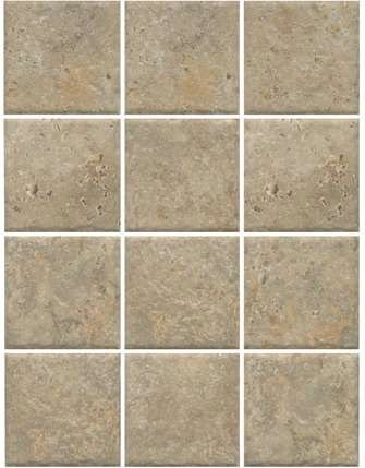 KERAMA MARAZZI 1324 Брюссель из 12 частей 9,8х9,8 бежевый матовый 9,8x9,8x7