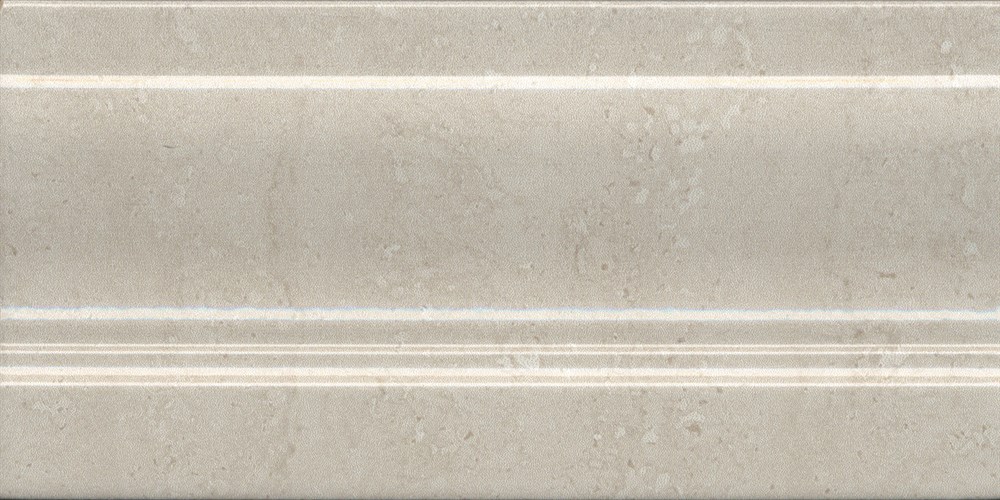 KERAMA MARAZZI FMD038 Плинтус Туф бежевый светлый глянцевый 10х20 20x10x13