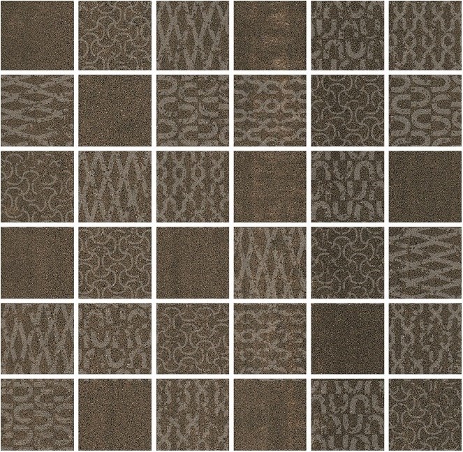 KERAMA MARAZZI DD201320/MM Декор Про Дабл коричневый мозаичный 30x30x0,9