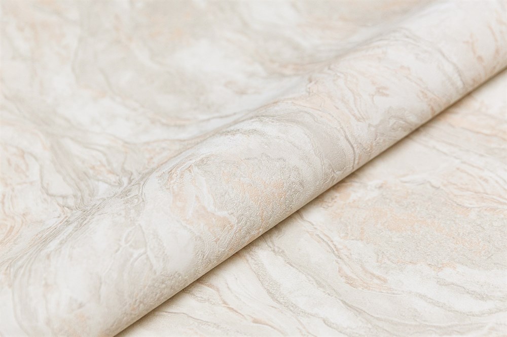 KERAMA MARAZZI KM8006 Обои виниловые Венето база 2 , бежевый светлый 1,06х10 (1, Т A) прямая стыковка