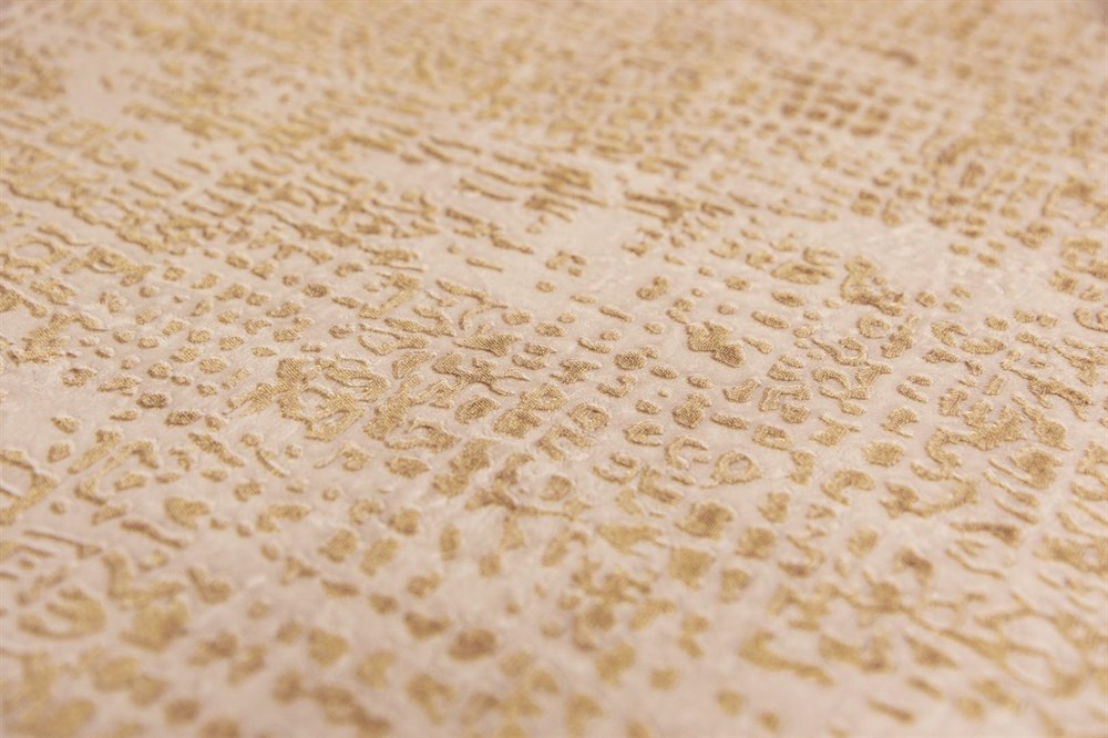 KERAMA MARAZZI KM8414 Обои виниловые Трофи мотив, бежевый 1,06х10 (1, Т A) прямая стыковка