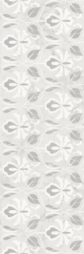 Декор Тубкаль белый глянцевый обрезной 30x89,5x0,9