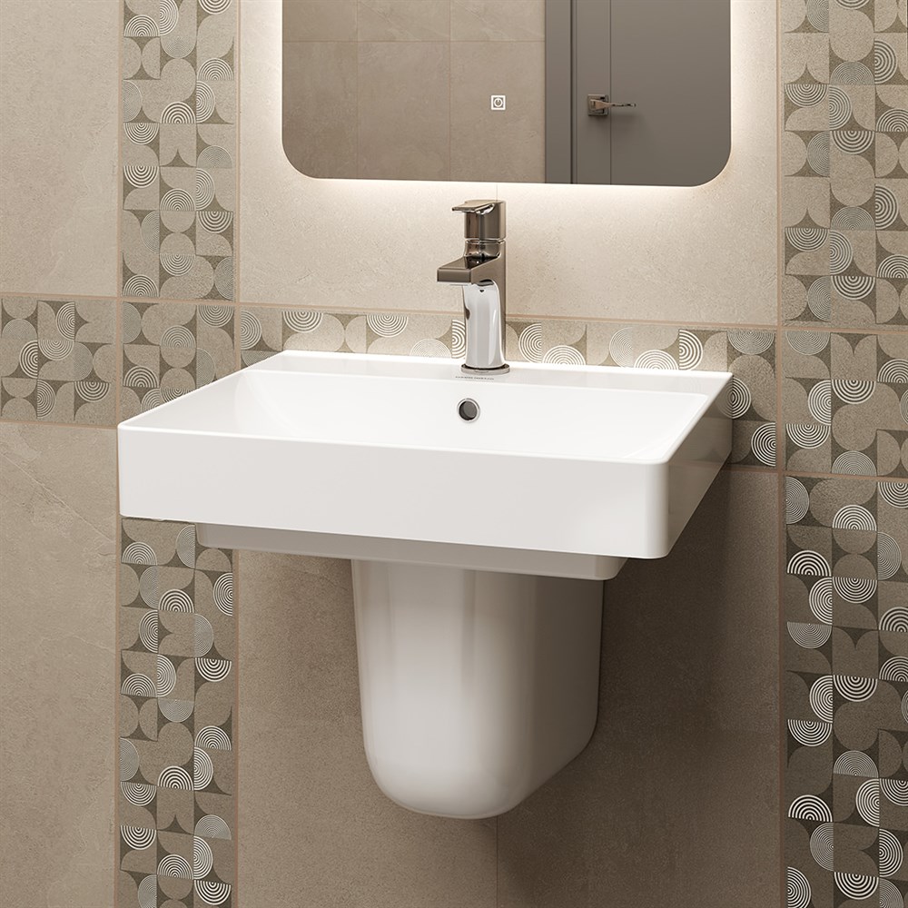 KERAMA MARAZZI PRO.hcol.02 Полупьедестал PRO подвесной, белый глянцевый