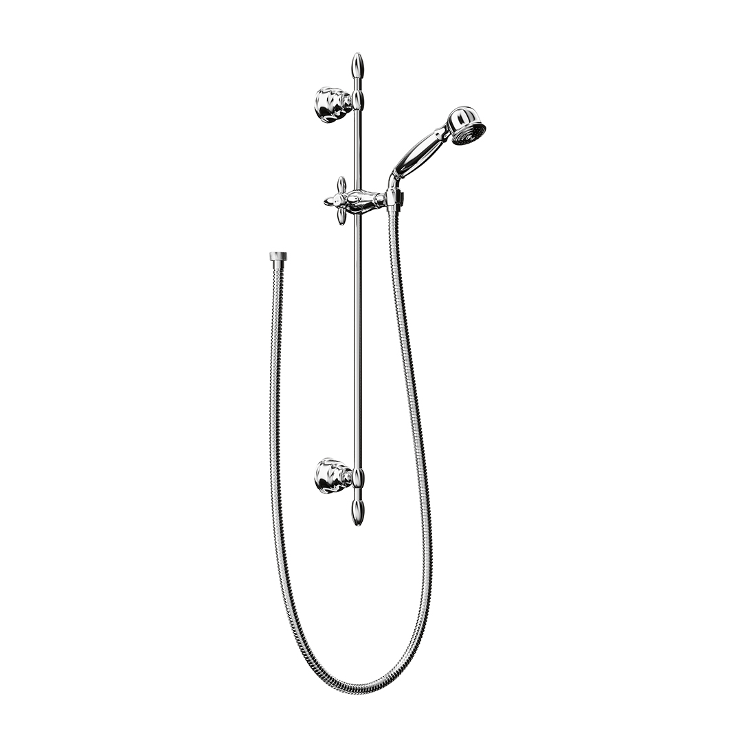 Душевая стойка MUSE без выхода для подачи воды, хром глянец