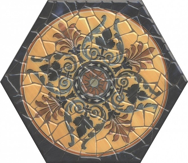 KERAMA MARAZZI HGD/A385/SG2700L Декор Парк Гуэля лаппатированный 29х33,4