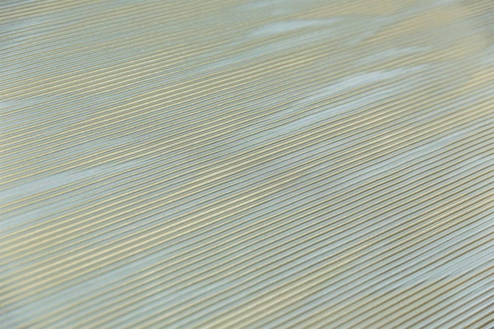 KERAMA MARAZZI KM5109 Обои виниловые Геометрия голубой-золото, база 1,06х10 (1, Т J) ВНИМАНИЕ! НАПРАВЛЕННАЯ СТЫКОВКА