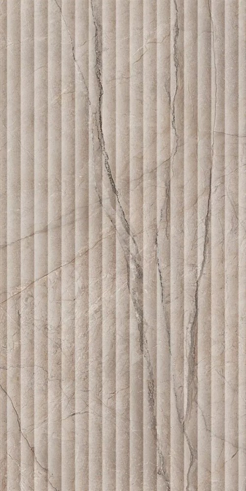 KERAMA MARAZZI KM6012B0240R Ифран бежевый светлый глянцевый структура обрезной 60x119,5x1