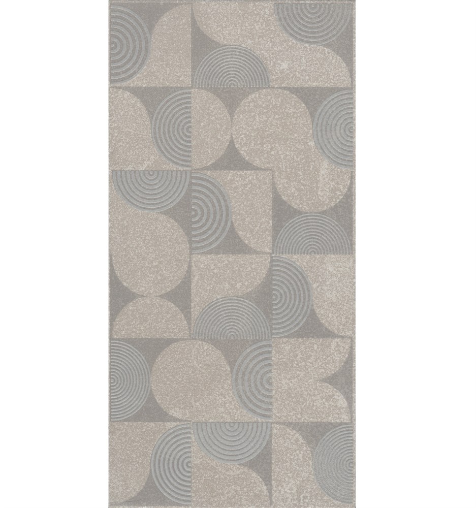 KERAMA MARAZZI AZ\B006\11232R Бордюр Авенида серый светлый матовый обрезной 30х14,5